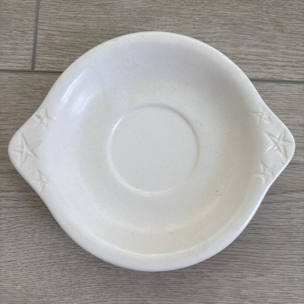 Vintage Hull USA pottery pitcher saucer F92 Cottage Granny Americana Retro Glaze